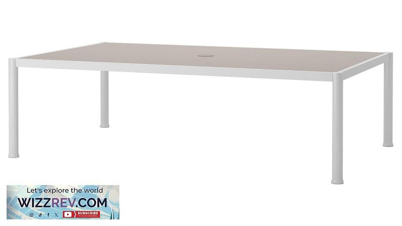 SEGERÖN IKEA Table outdoor white/beige Review