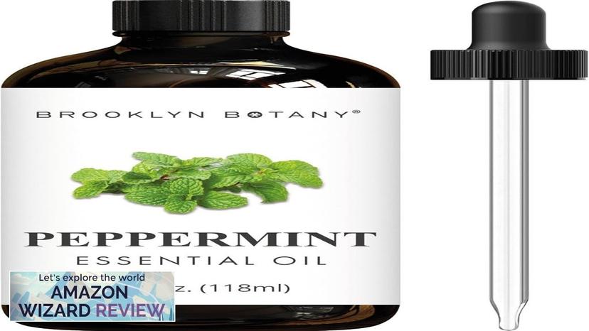 Brooklyn Botany Peppermint Essential Oil Huge 4 Fl Oz 100% Review