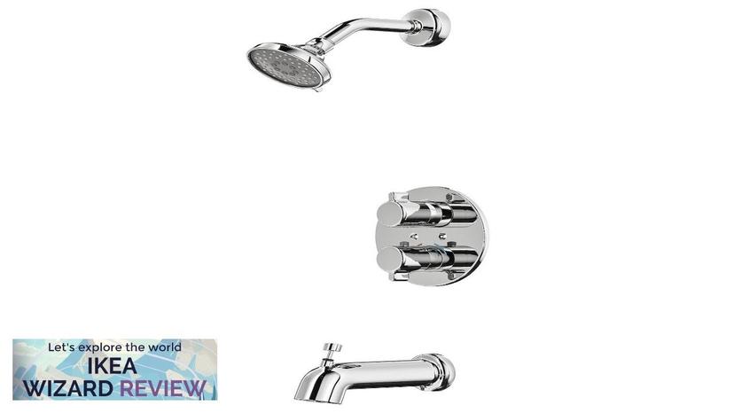 VOXNAN IKEA Bath/shower set thermostatic faucet chrome plated Review