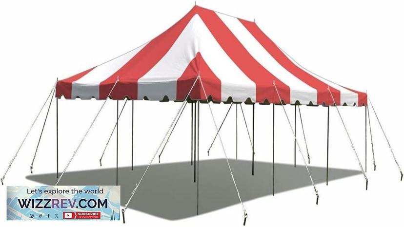 Party Tents Direct 20'x30' Weekender Canopy Pole Tent Easy Up Canopy Review