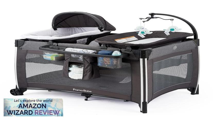 Pamo Babe 4 in 1 Portable Baby Crib Deluxe Nursery Center Foldable Review