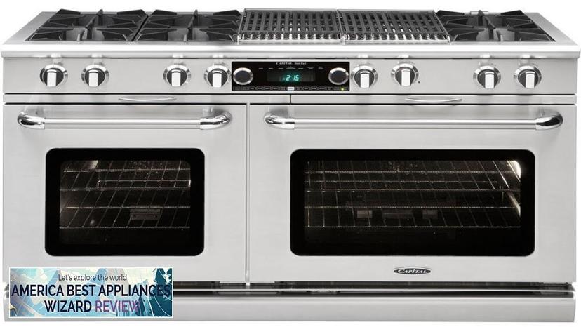 Capital Cooking 60" Dual Fuel Range 6 Open Burners 9 cu. ft. Review