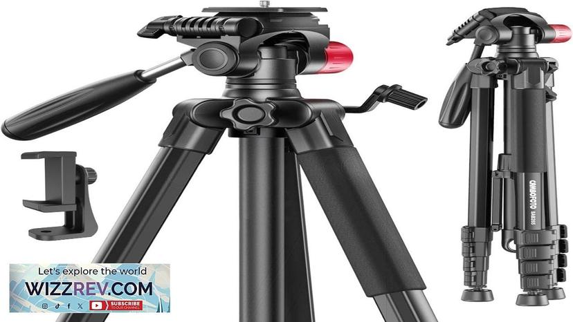 74"-Camera-Tripod Porfessional Aluminum Heavy Duty Tripod Stand for Mirrorless Review