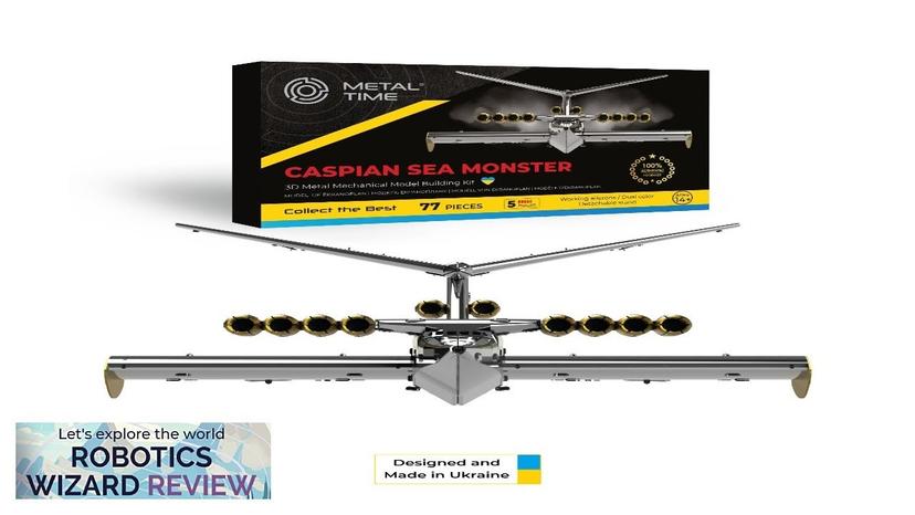 Caspian Sea Monster Ekranoplan Model DIY Kit Review