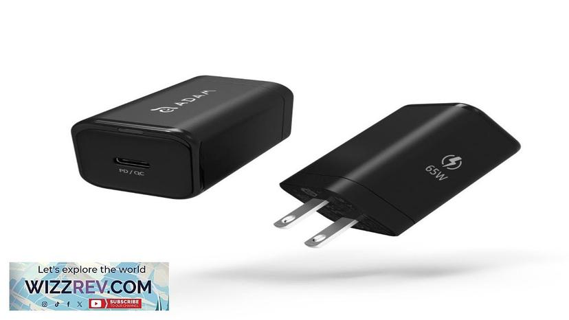 Adam Elements OMNIA X6 PD and QC 65W Compact Wall Charger USB-C Review