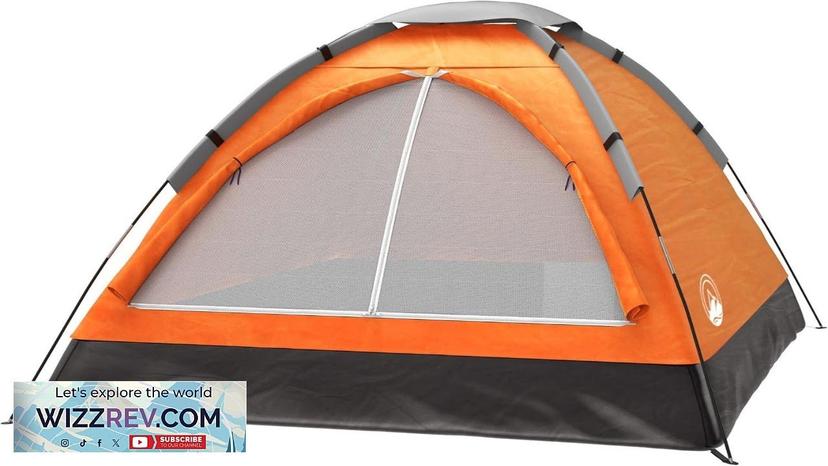 2-Person Camping Tent Includes Rain Fly and Carrying Bag Lightweight Review