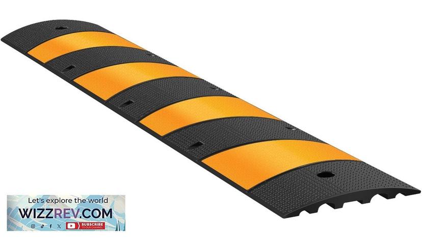 VEVOR 6 Feet Rubber Driveway Heavy Duty Cable Protector Ramp 72.4 x Review