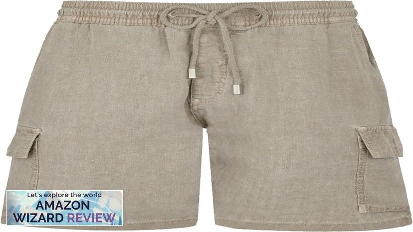 Vilebrequin Men Linen Bermuda Shorts Mineral Dye EucalyptusKeep your holiday on track Review