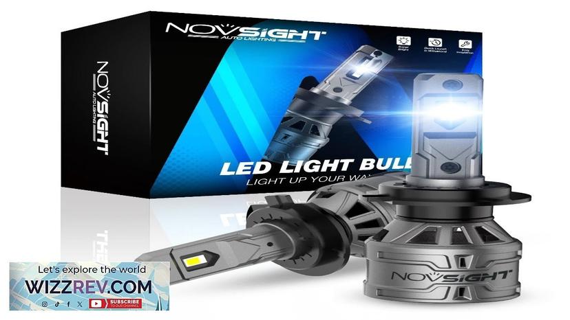 NOVSIGHT A500-N61 2PCS 13000LM/Pair 6500K Car LED Headlight Bulbs for Lighting Modification Review