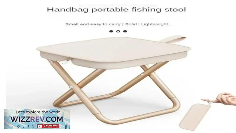 Outdoor folding chair picnic camping small horse fishing stool portable folding stool Review