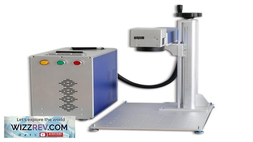 HeatSign 30W Fiber Laser Marking Machine Parts Marking System for Metal Mark Review