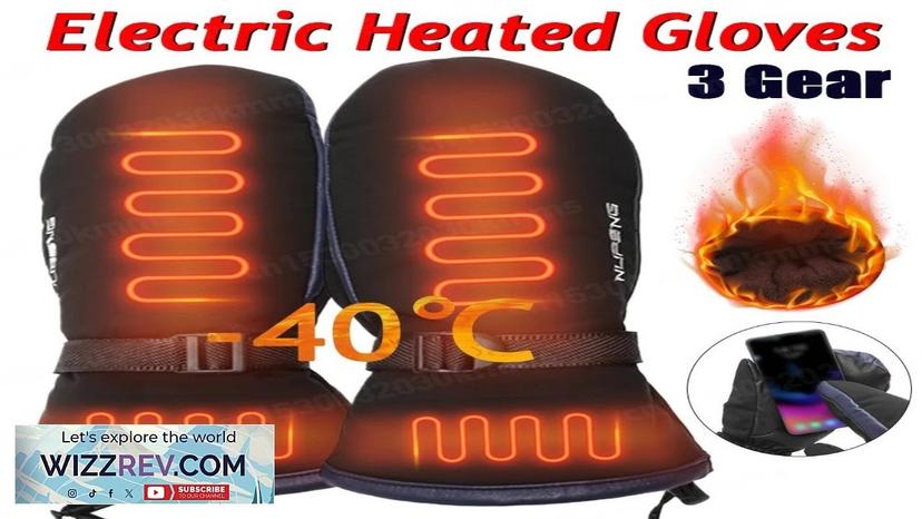 Electric Heated Gloves Motorcycle Winter Moto Heated Gloves Warm Waterproof Rechargeable Review