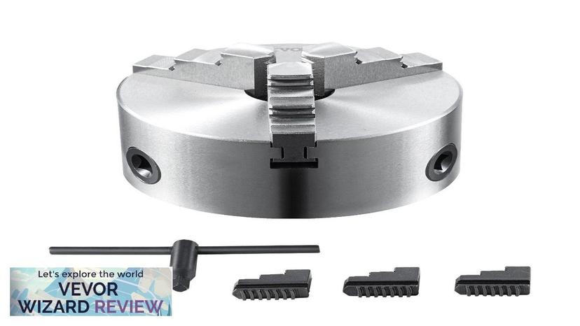 VEVOR 3-Jaw Lathe Chuck 5'' Self-Centering Lathe Chuck 0.1-5 in/2.5 -125 mm Review