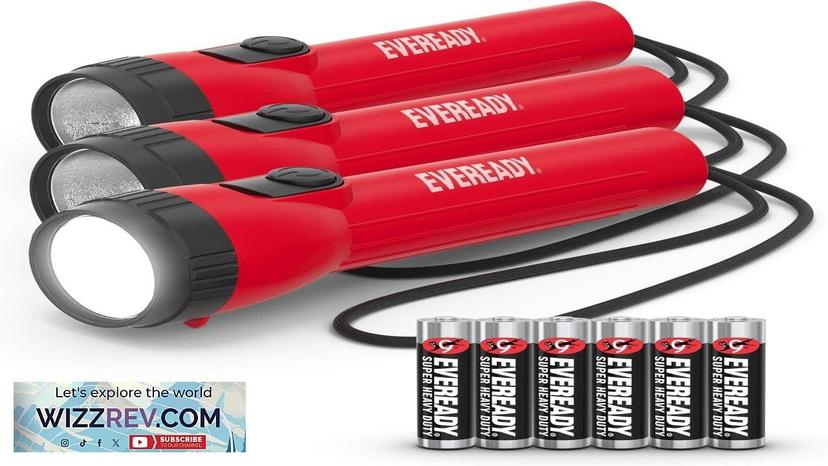 EVEREADY LED Flashlights (3-Pack) Bright Flashlights for Emergencies and Camping Gear Review