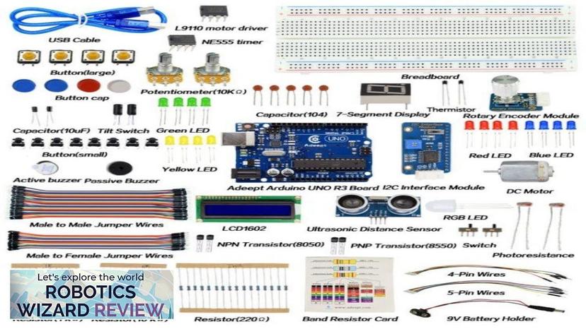 Primary Starter Kit for Arduino UNO R3 with 27 Projects Review