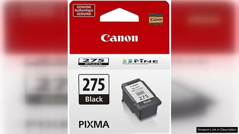 Canon PG-275 Genuine Black Ink Cartridge Compatible with TS3520/3522 TR4720/4722 Review