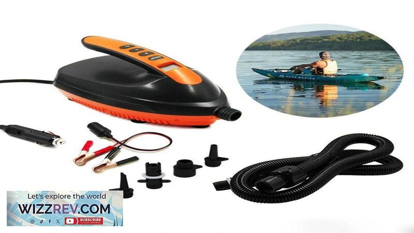 16PSI High Pressure SUP Air Pump for Inflatable Stand Up Paddle Boards Review