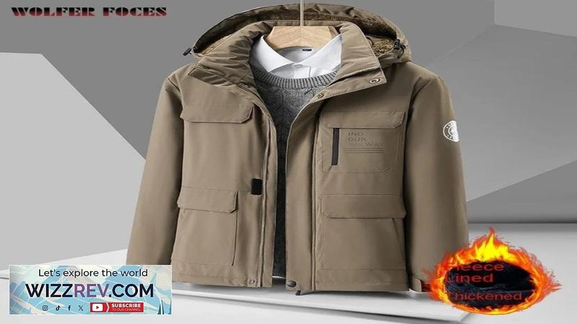 Winter Jackets Tactical Parkas Mountaineering Coat Men's Motorcycle Jacket Custom Bomber Review