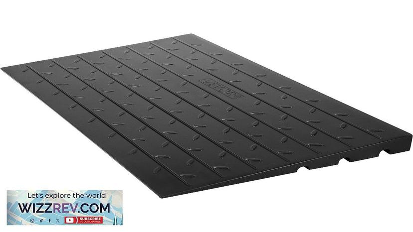 VEVOR Rubber Threshold Ramp 2.6" Rise Threshold Ramp Doorway 3 Channels Cord Review