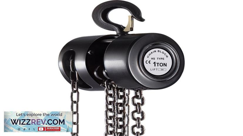 VEVOR Hand Chain Hoist 2200 lbs /1 Ton Capacity Chain Block 10ft/3m Review