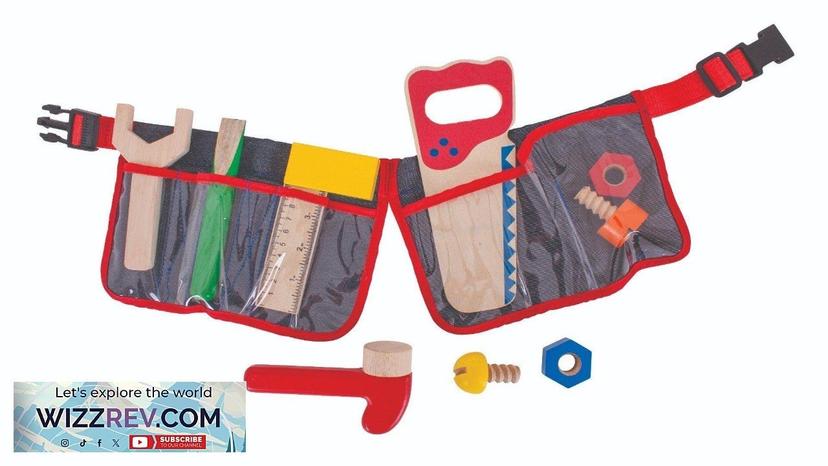 Bigjigs Toys Red Carpenters Belt Review