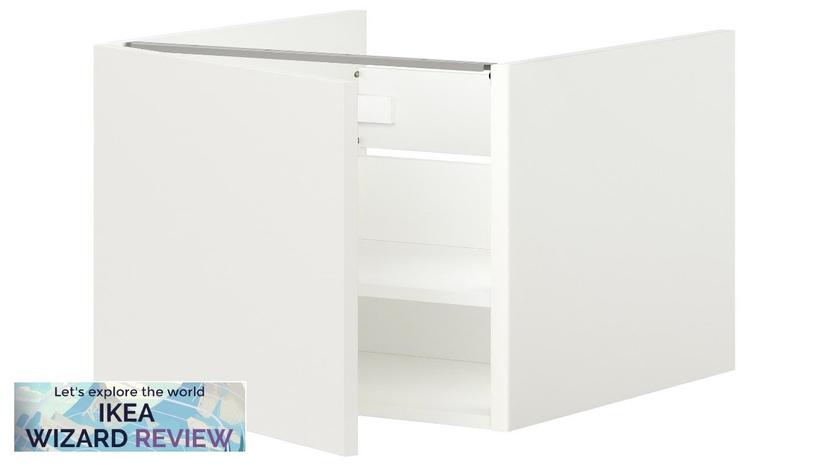 ENHET IKEA Bathroom vanity with 1 door white Review