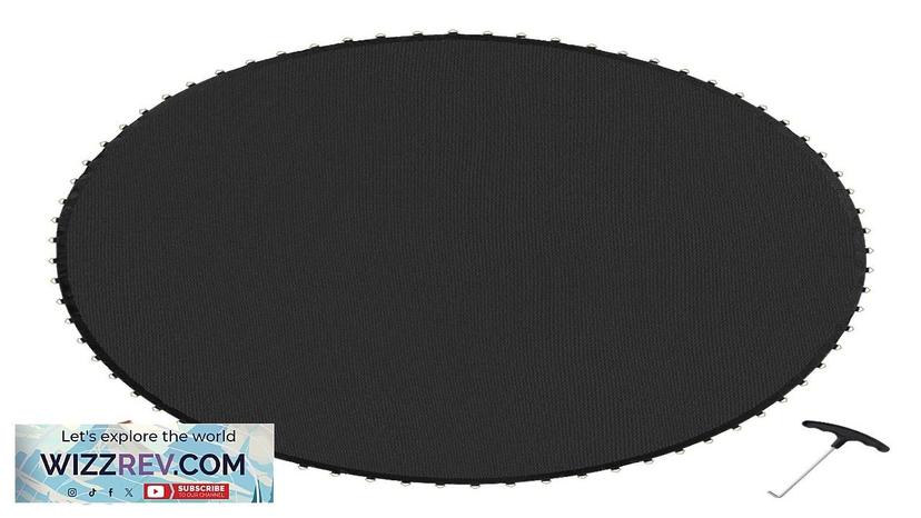 VEVOR Replacement Trampoline Mat Fits 15ft Frame 96 V-Rings 6.5" Spring Length Review