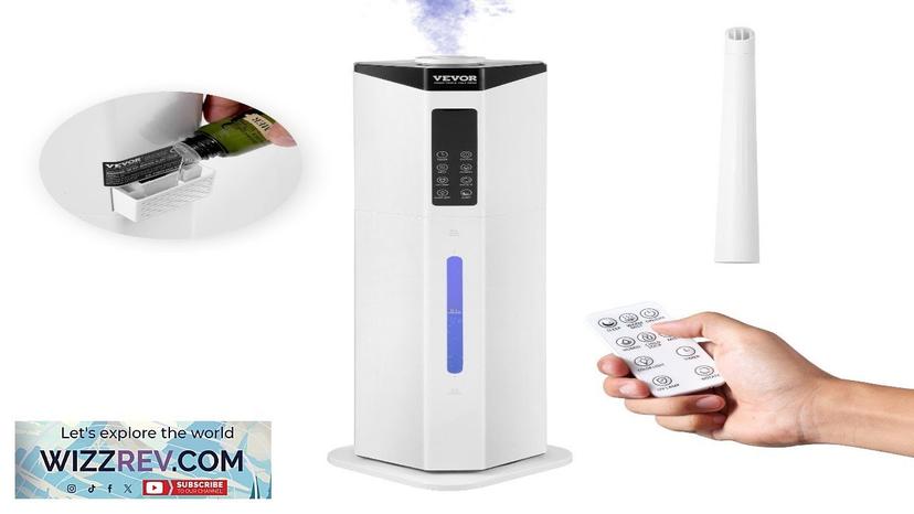 VEVOR Commercial Humidifier 2.4 Gal Cool Mist for Up To 430.6 SqFt Review