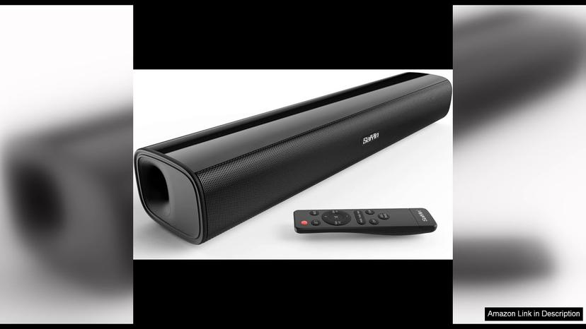 Saiyin Sound Bars for TV, 40 Watts Small Soundbar for TV Surround Sound Review