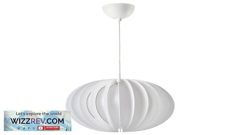 HAVSFJÄDER / HEMMA IKEA Pendant lamp white/white Review