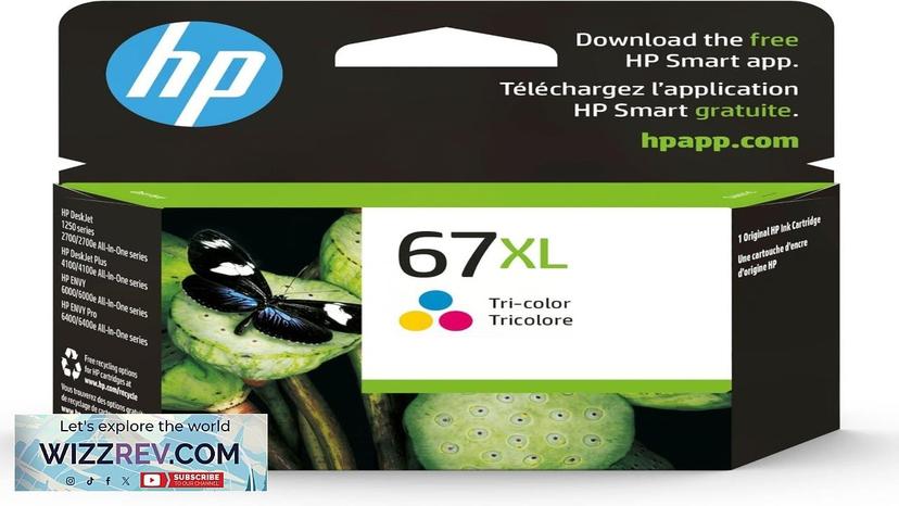 HP 67XL Tri-color High-yield Ink Cartridge Works with HP DeskJet 1255 Review