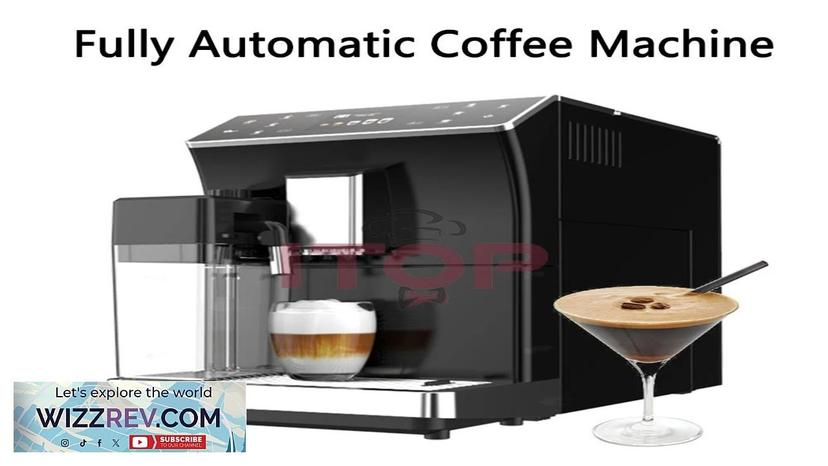 ITOP 19Bar Fully Automatic Coffee Machine ULKA Pump Double Boiler 8kind Drink Review