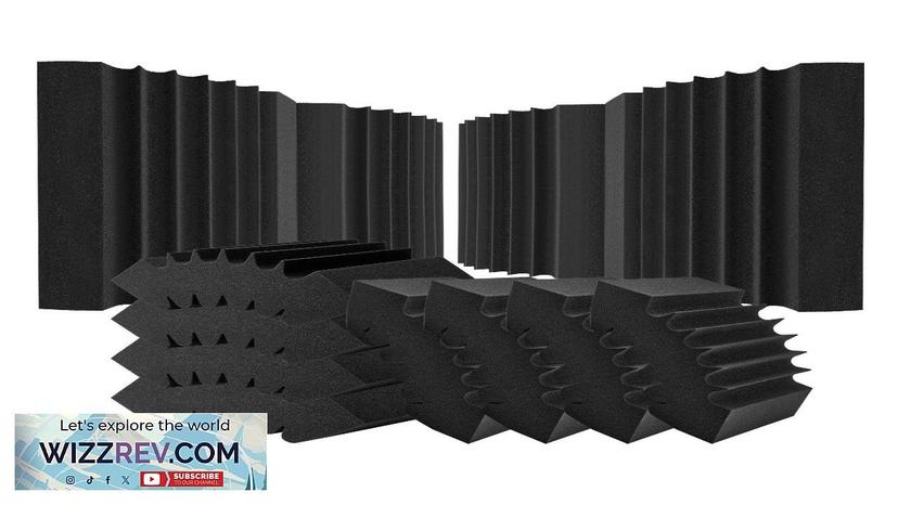 VEVOR Acoustic Foam Panels 4 Pack 16.5 x 6.3 x 12 in Review