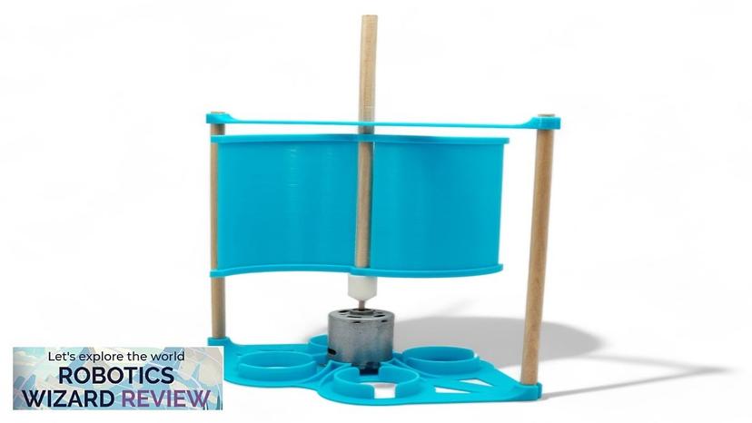 Vertical Wind Turbine Standard Kit for Students to Experiment Wind Power Review