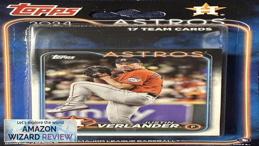 Topps Houston Astros 2024 Factory Sealed 17 Card Team Set Featuring Alex Review