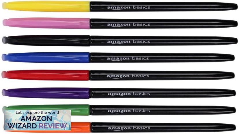 Amazon Basics Fabric Markers Assorted Colors 8-Pack Review