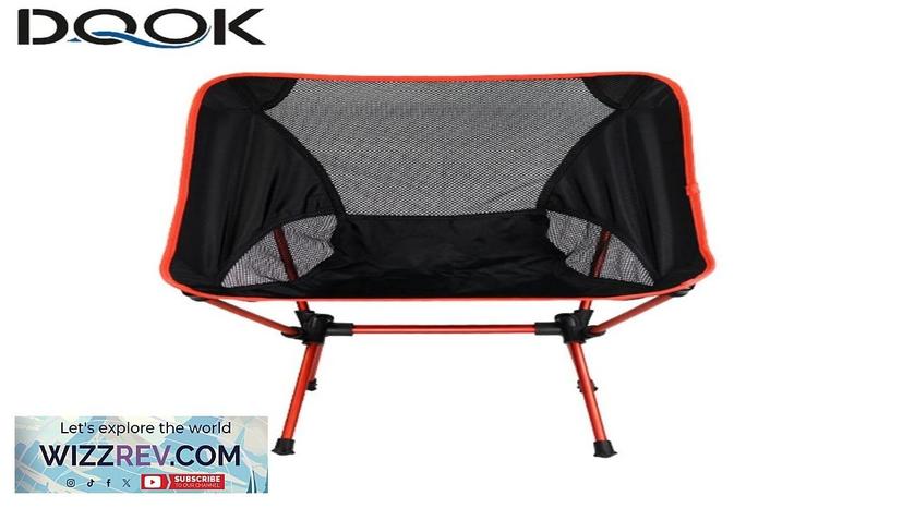 Detachable Portable Folding Moon Chair Outdoor Camping Chairs Beach Fishing Chair Ultralight Review