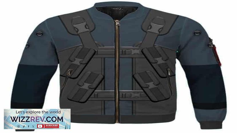 MGS2 Solid Snake Sneaking Suit Cosplay Bomber Jacket Review