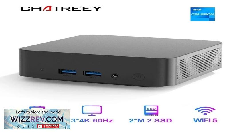 Chatreey T9 Mini PC Intel Alder Lake N100 Windows 11 Ultra Small Review