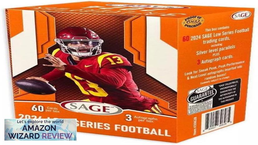 2024 Sage Football Draft Picks LOW Series Blaster Box 3 AUTOGRAPHS Per Review