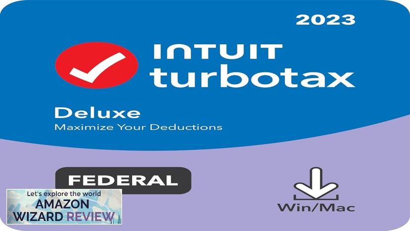 TurboTax Deluxe 2023 Tax Software Federal Tax Return  Amazon Exclusive   PC/Mac Download Review