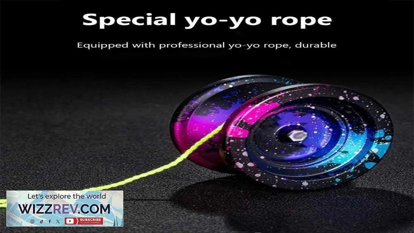 Yoyo Metal Professional Competition Aluminum Alloy Childrens Education Toys Beginner Review