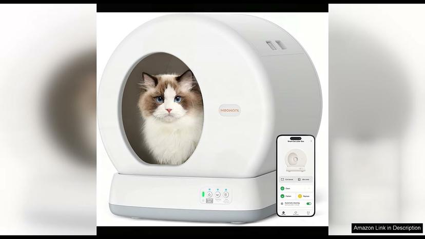 MeoWant Self-Cleaning Cat Litter Box, Integrated Safety Protection Automatic Cat Litter Box Review