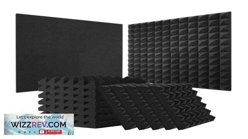 VEVOR Acoustic Foam Panels 36 Pack 12 x 12 x 2 in Review