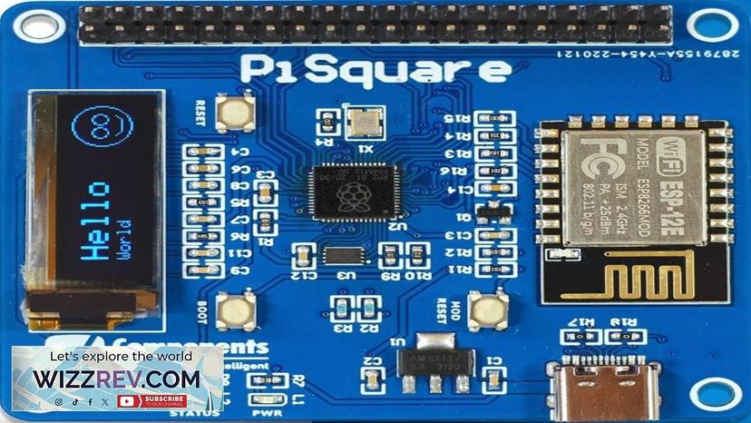 PiSquare – RP2040 and ESP-12E Based Raspberry Pi HAT Review