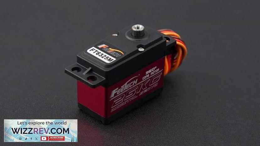 High Torque Waterproof Digital Servo with Magnetic Encoder (25KG 360° IP54) Review