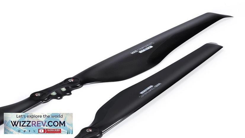 MAD 26.2×8.5 Inch FLUXER PRO Glossy Carbon Fiber Folding Propeller Review