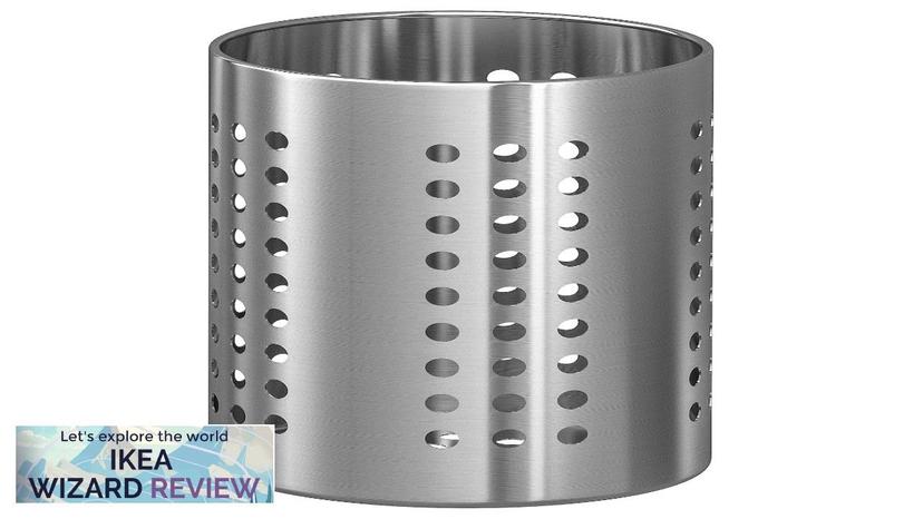 ORDNING IKEA Utensil holder stainless steel Review