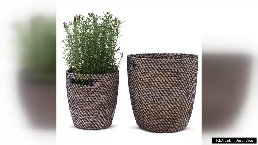 RÅGKORN IKEA Plant pot indoor/outdoor dark gray/beige Review