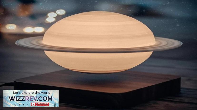 3D Magnetic Levitation Moon Lamp Night Light Creative Touch Rotating Led Luna Review